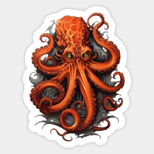 Octopus Tattoo Sticker